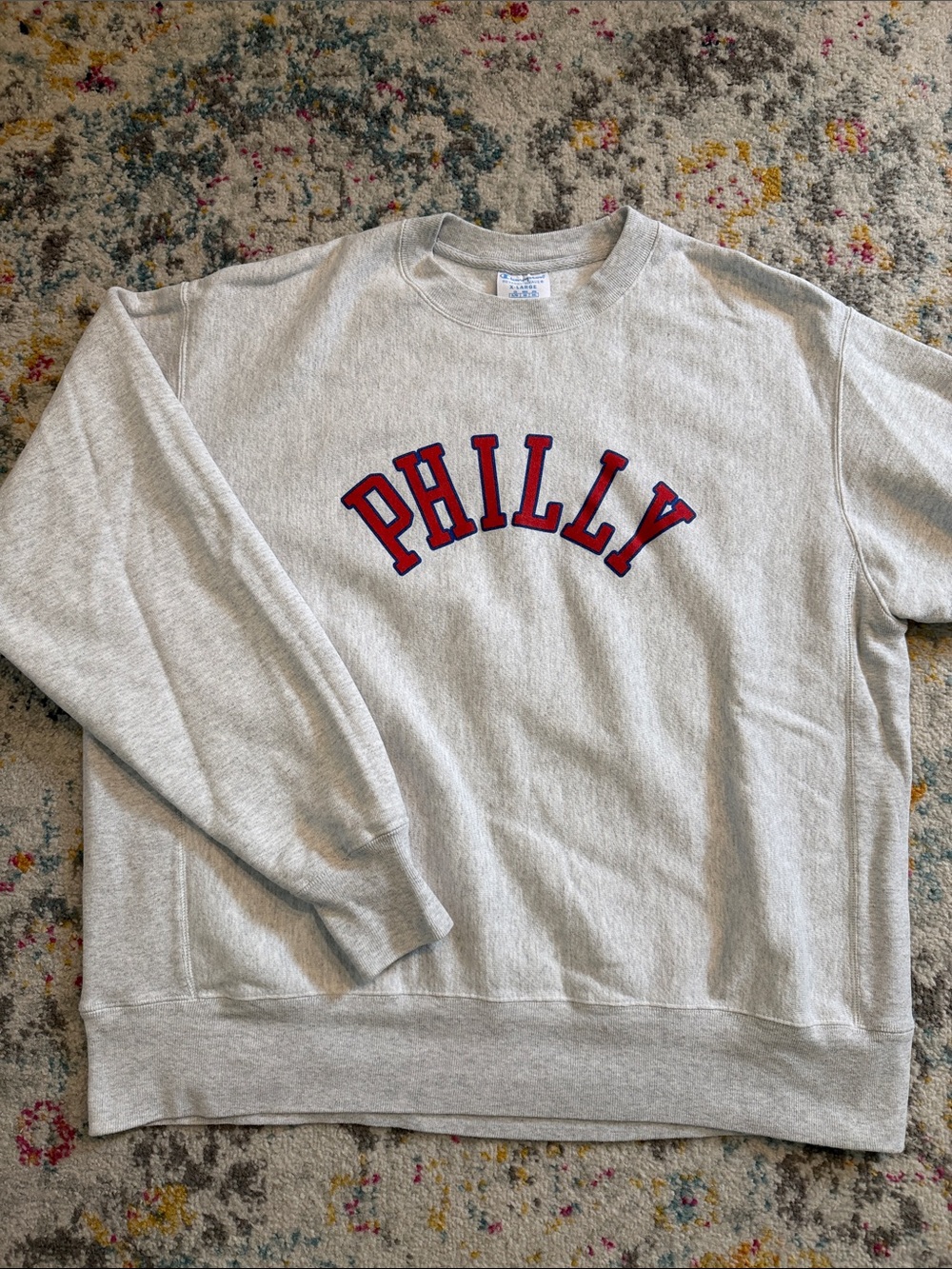 PHILLY Champion Crewneck